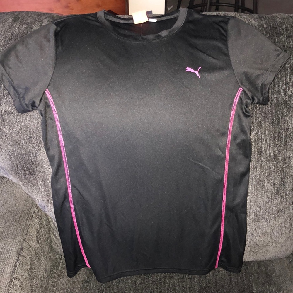 Puma workout short sleeve tee